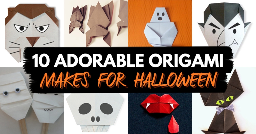 10 Adorable Origami Makes for Halloween