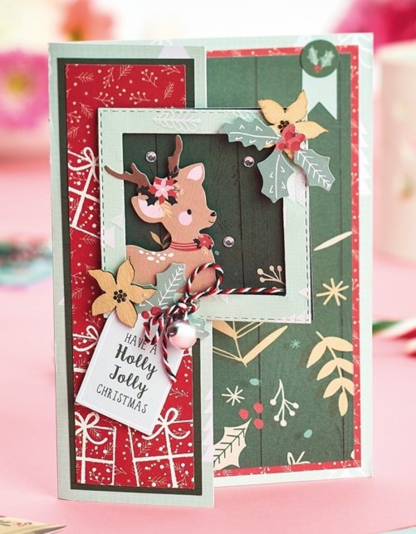 Peppermint Kisses Aperture Card