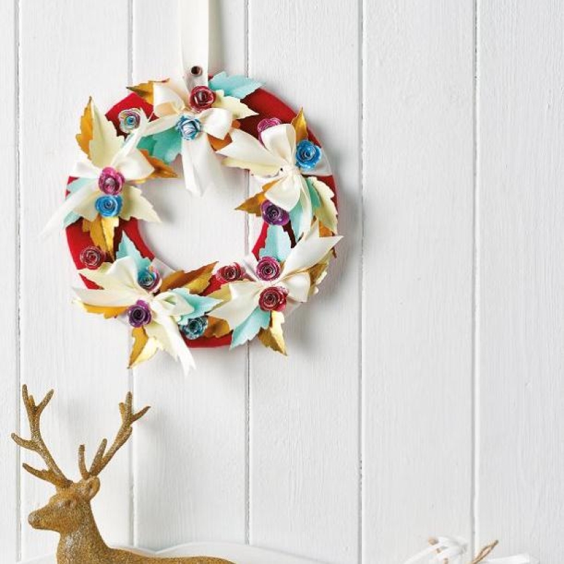 No-waste Wreath