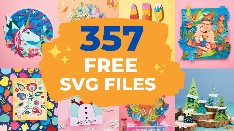 357 FREE SVG Cutting Files