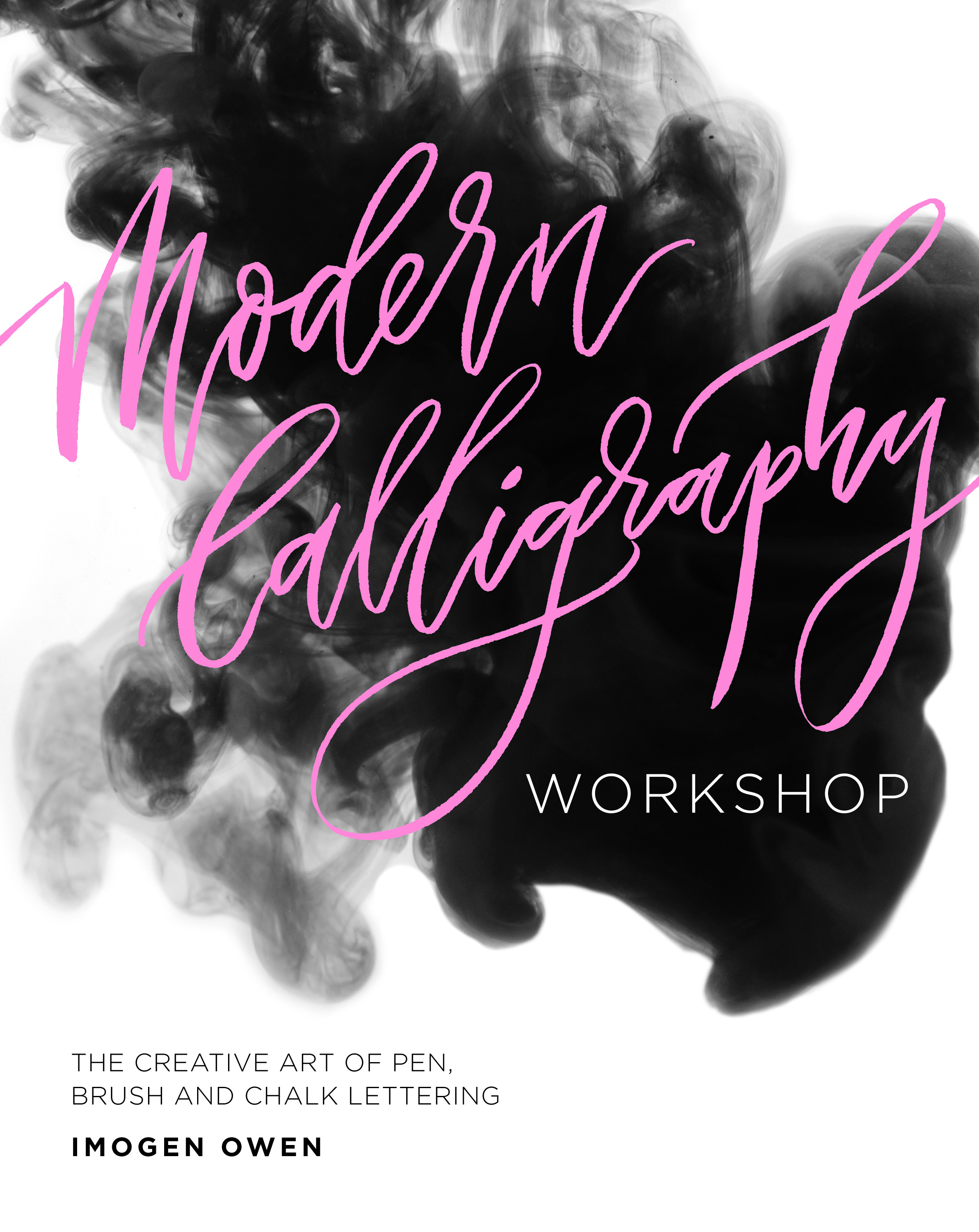 Modern Calligraphy Book Cover Imogen Owen