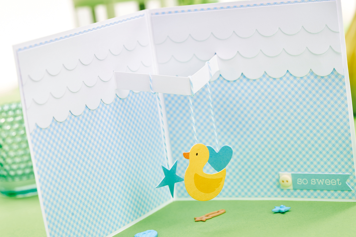 Inside baby card