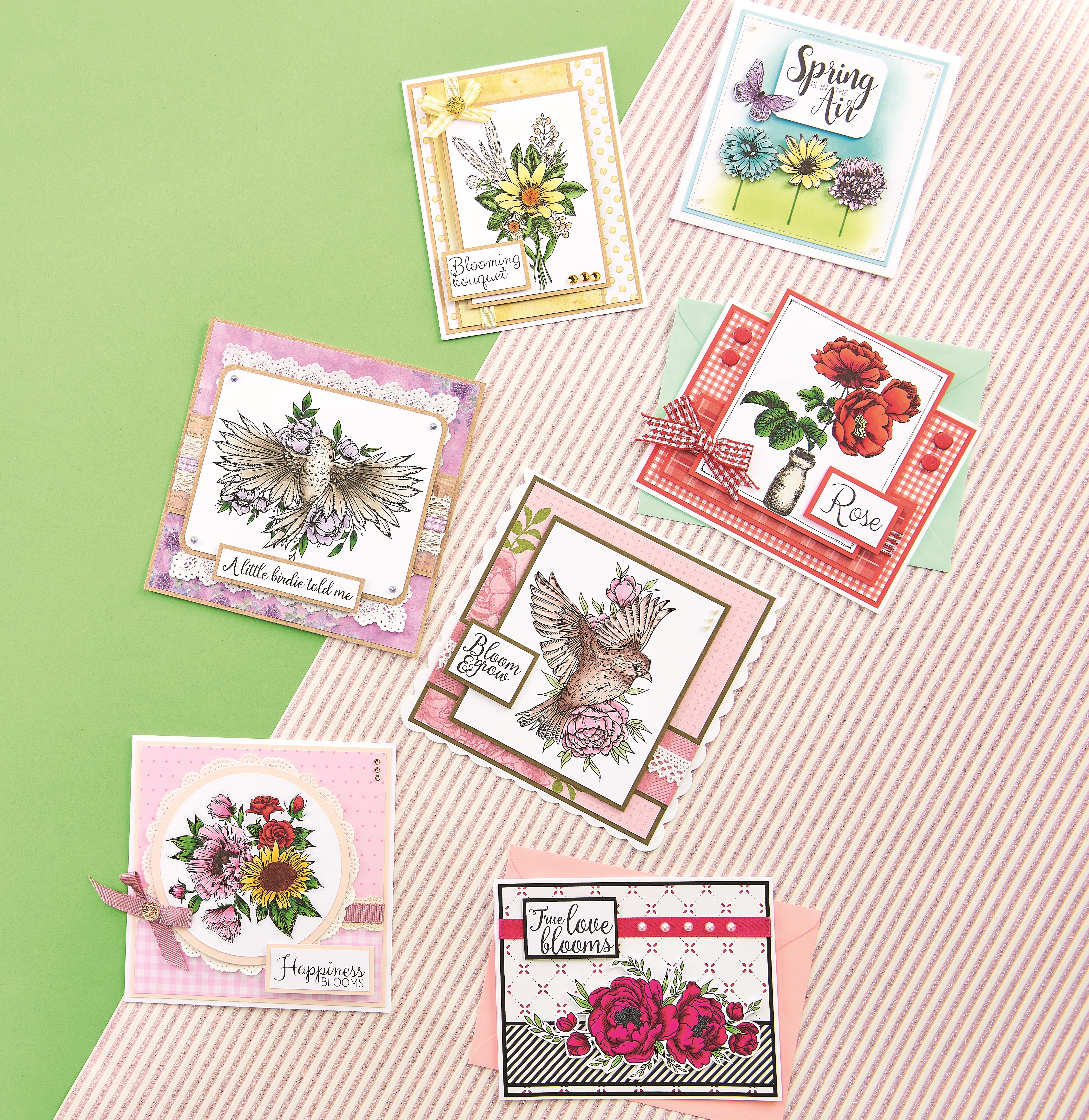 Crafter's Companion Springtime Cards